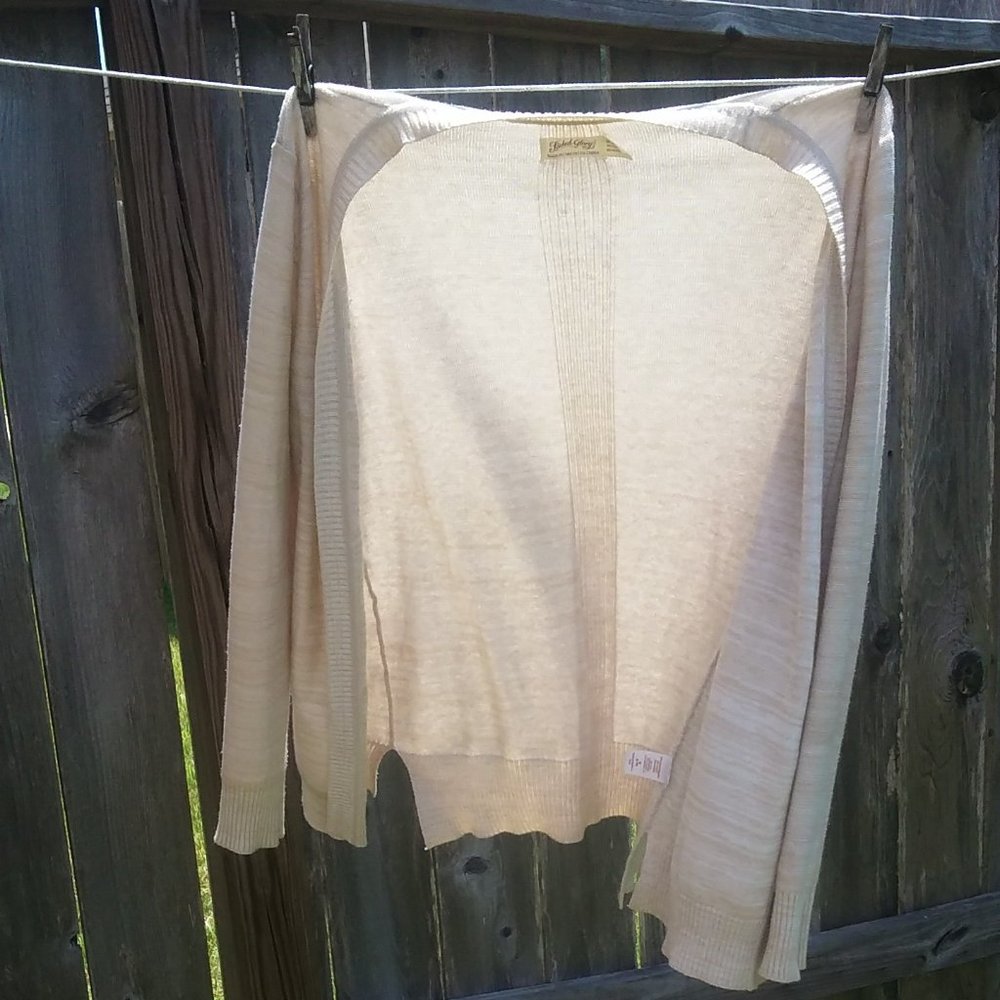 Tan Cardigan